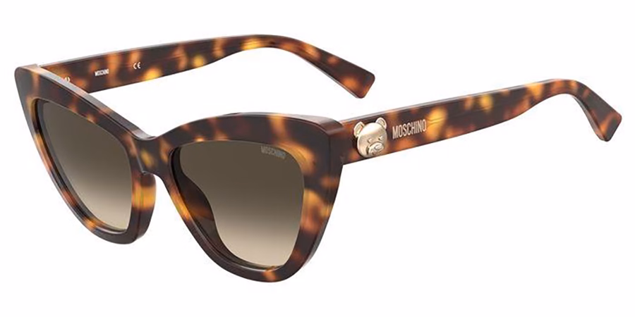 Moschino MOS122/S 005L Sunglasses Tortoise 54mm Women