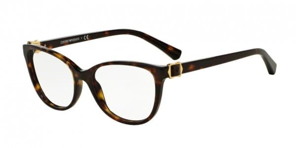 Emporio Armani EA 3077 5026 EA3077 Eyeglasses Brown 52mm Women