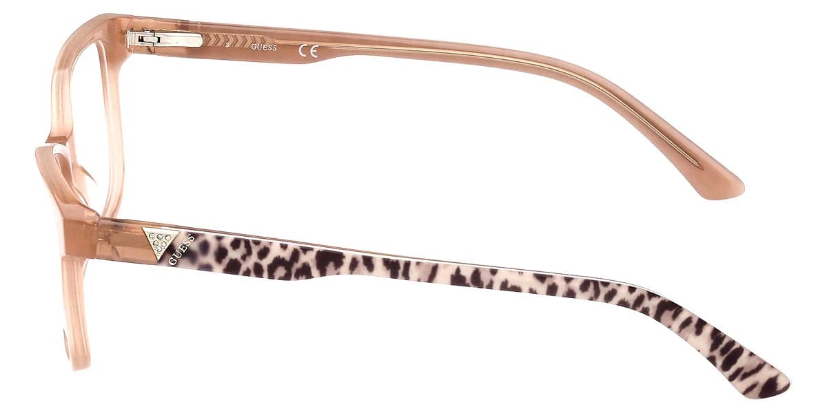 Guess GU2943 057 Eyeglasses Shiny Beige 52mm Women 3