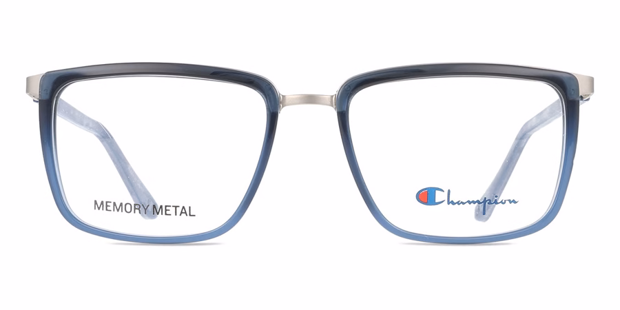 Champion RISE C03 Eyeglasses Navy Fade/gun 53mm Men 3