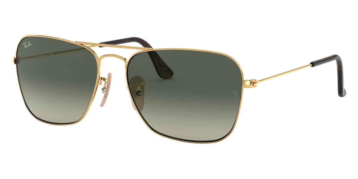 Ray-Ban RB3136 18171 Sunglasses Gold 58mm Men