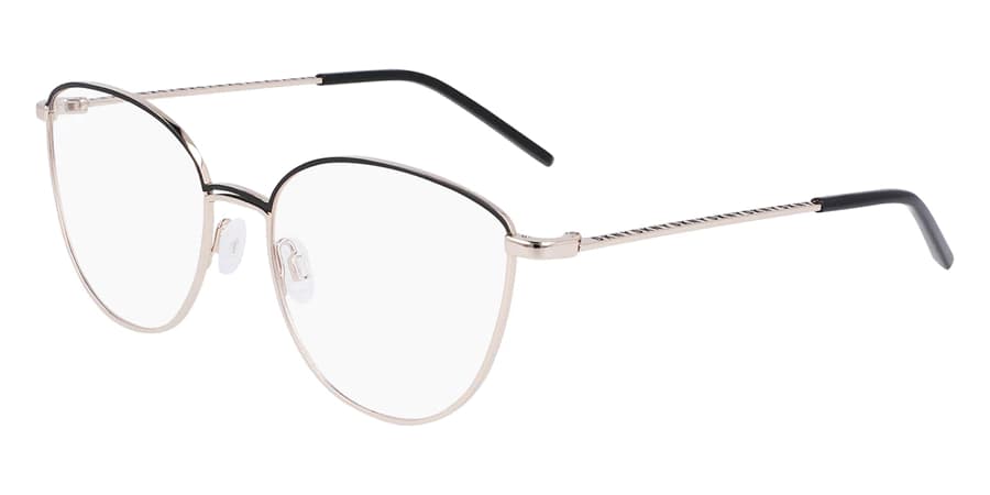 DKNY DK1027 001 Eyeglasses Black 53mm Women