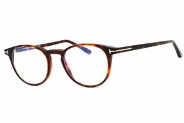 Tom Ford FT5803-B 054 Eyeglasses Red Havana 49mm