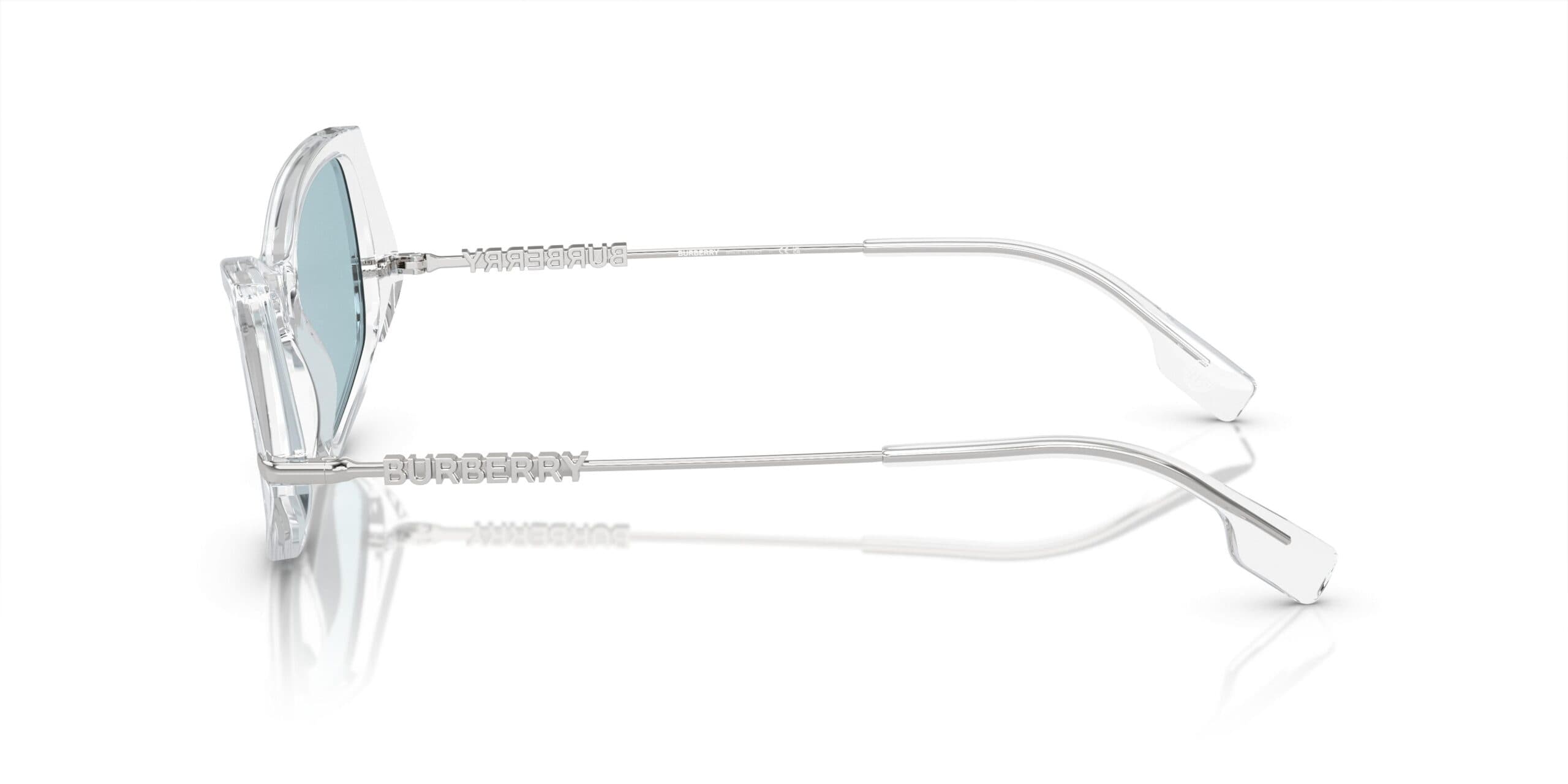 Burberry 0BE4408 302480 Sunglasses Transparent 52mm Women 2
