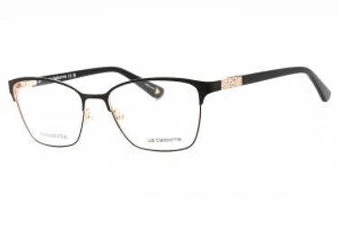 Liz Claiborne L 670 0003 00 Eyeglasses Matte Black 52mm