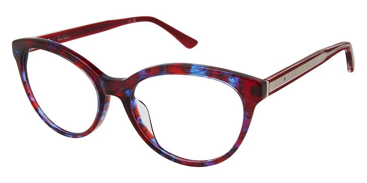 Nicole Miller NMYORK 01 Eyeglasses Red 54mm Women