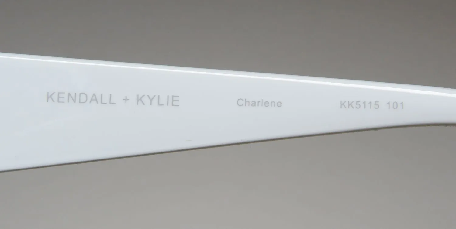 Kendall + Kylie Kk5115 Charlene 101 Sunglasses White 0mm 7