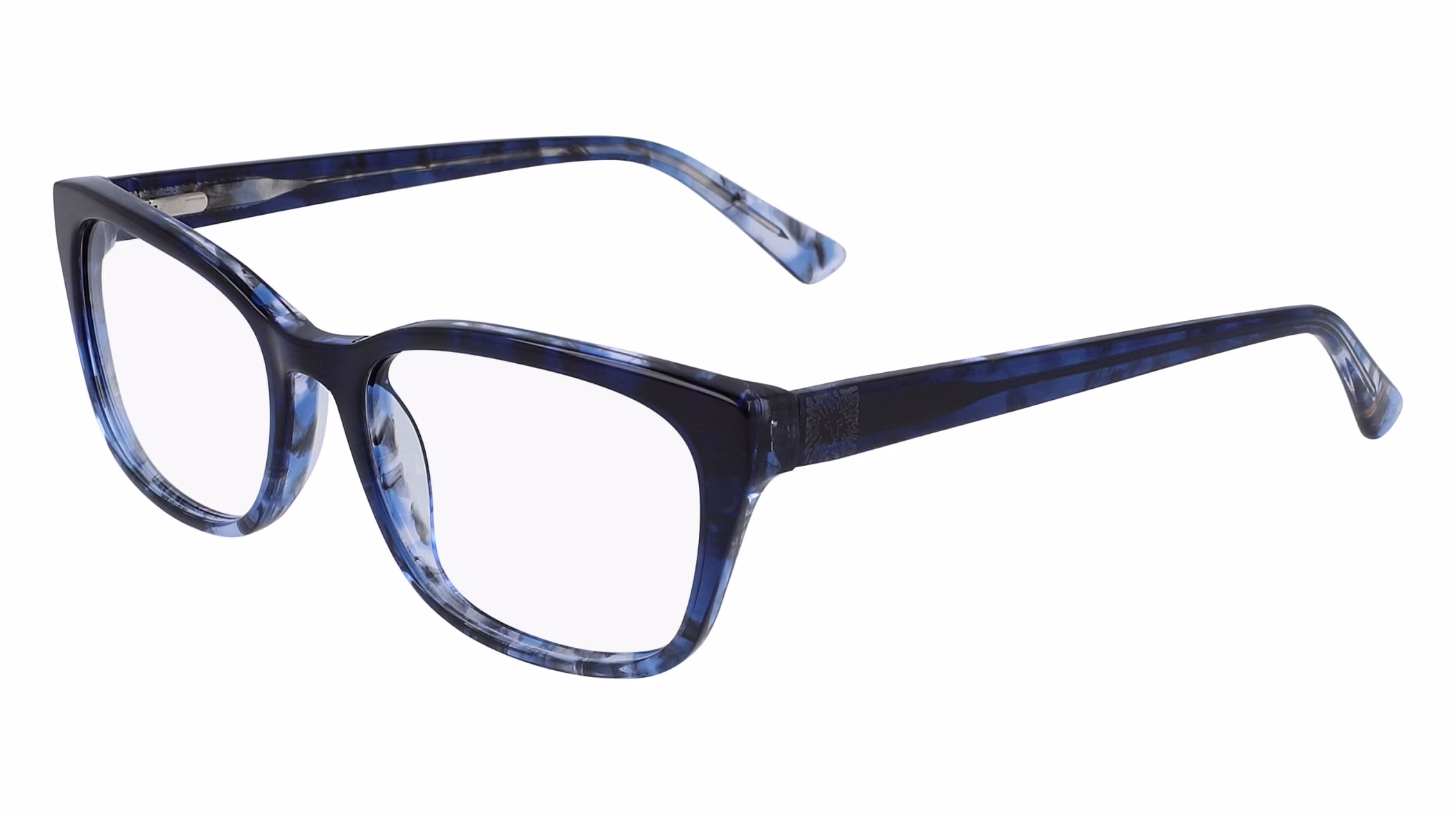 Anne Klein AK5076 414 Eyeglasses Navy Gradient 52mm Women