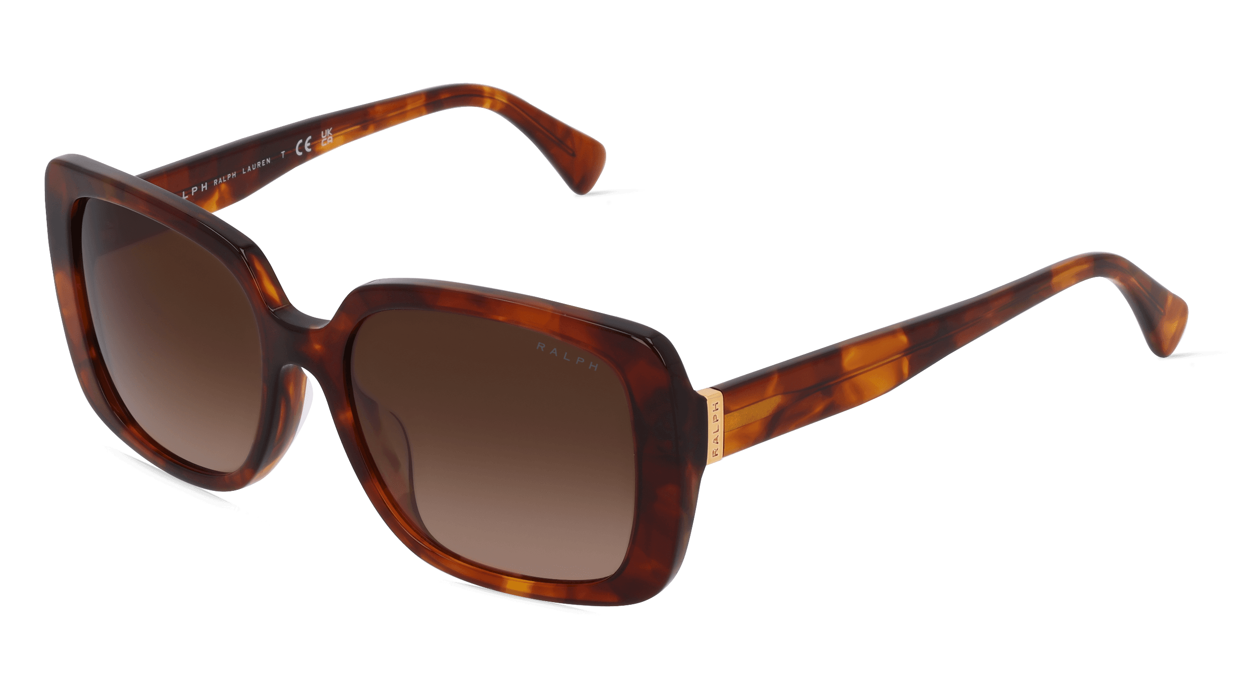 Ralph Lauren HC7128 C6178 90058H RA5298U Sunglasses Brown 145mm Women