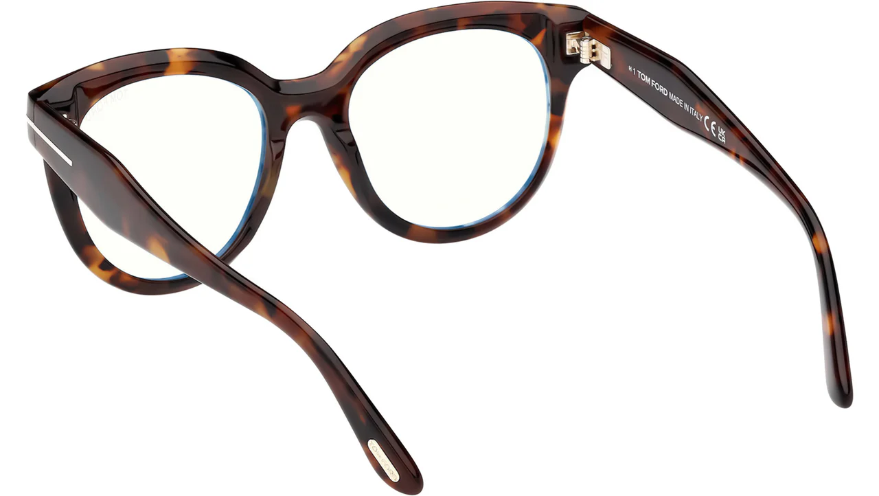 Tom Ford FT5987B 052 Eyeglasses Dark Havana 52mm Women 3