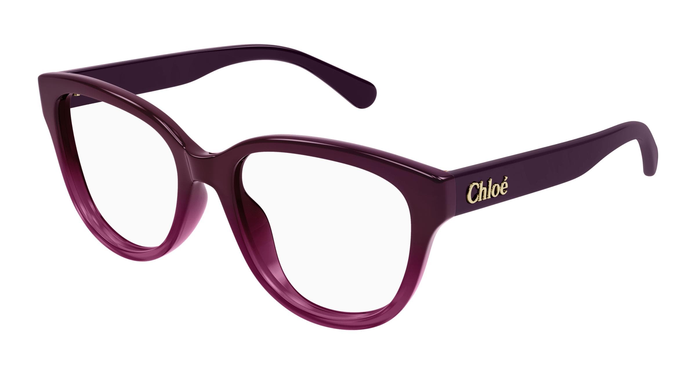 Chloé CH0243O 003 Eyeglasses Purple 51mm Women