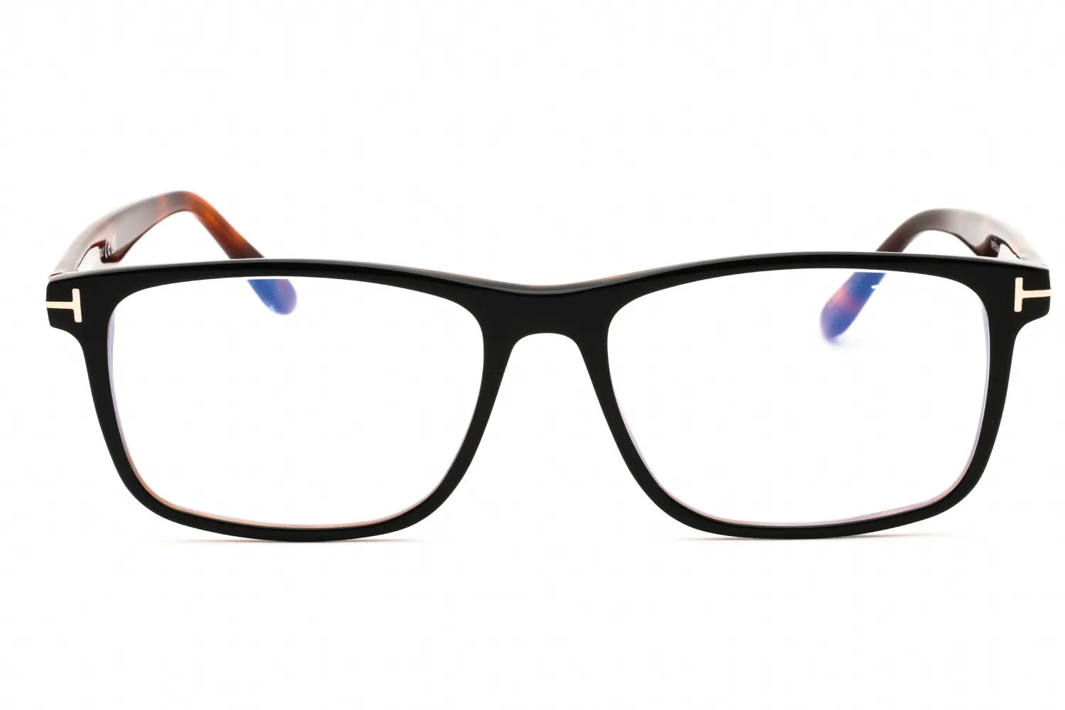 Tom Ford FT5752-B 005 Eyeglasses Black 55mm Unisex 2