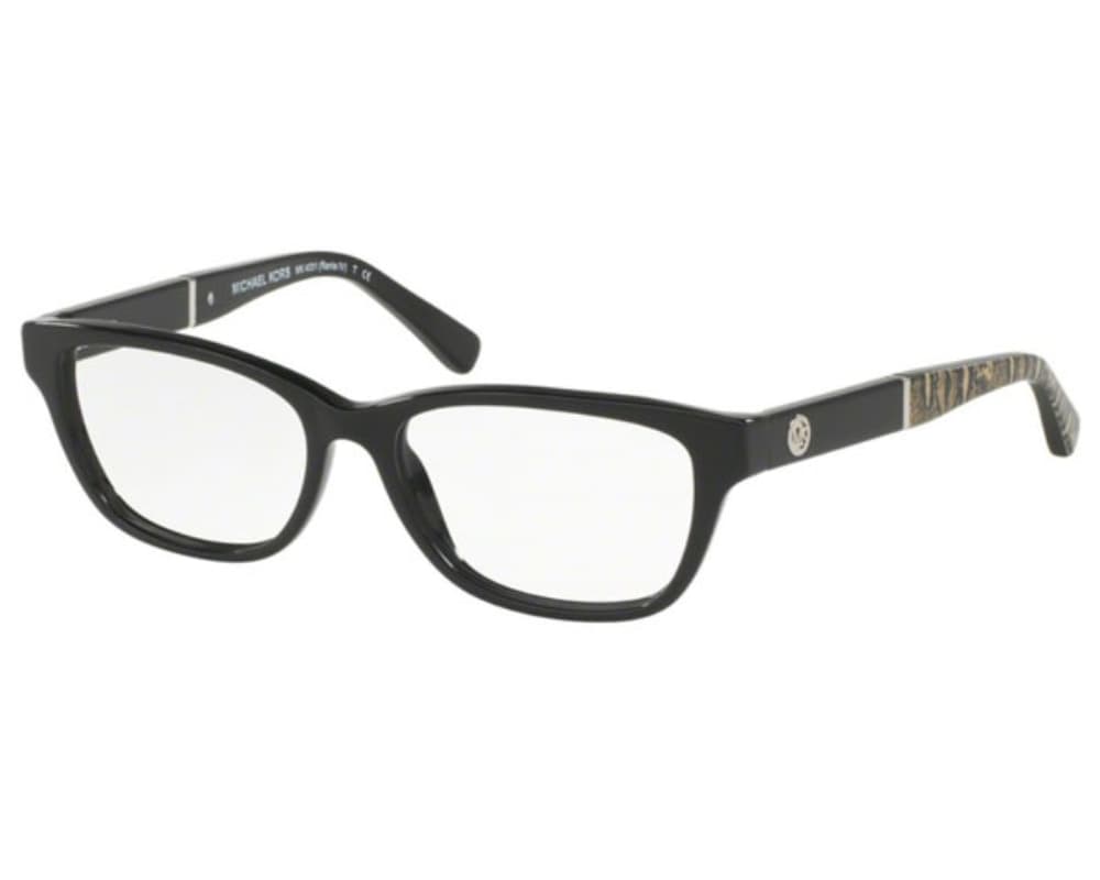 Michael Kors MK4031 Rania IV 3168 Eyeglasses Black 49mm Women
