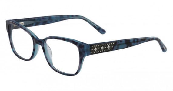 Bebe BB5148 400 BLUE ANIMAL Eyeglasses Blue 52mm Women
