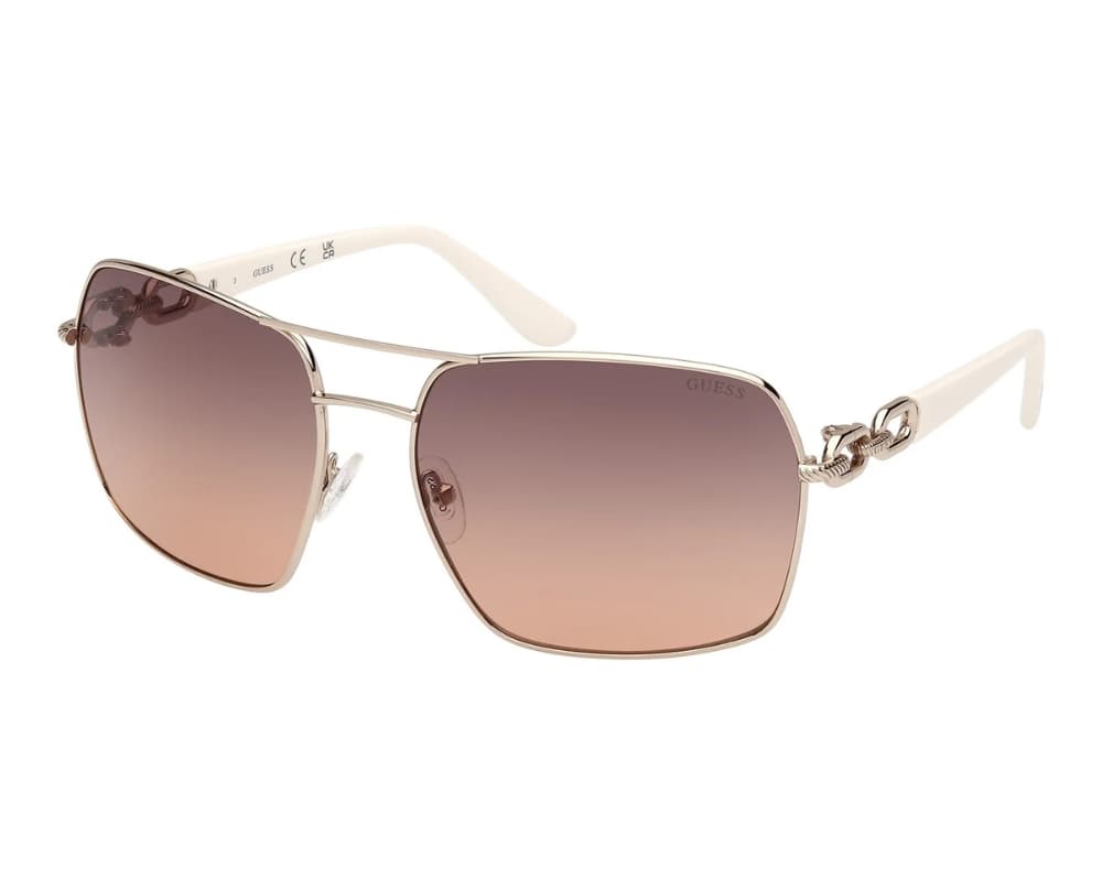 Guess GU00159 32B Sunglasses Gold 63mm Women