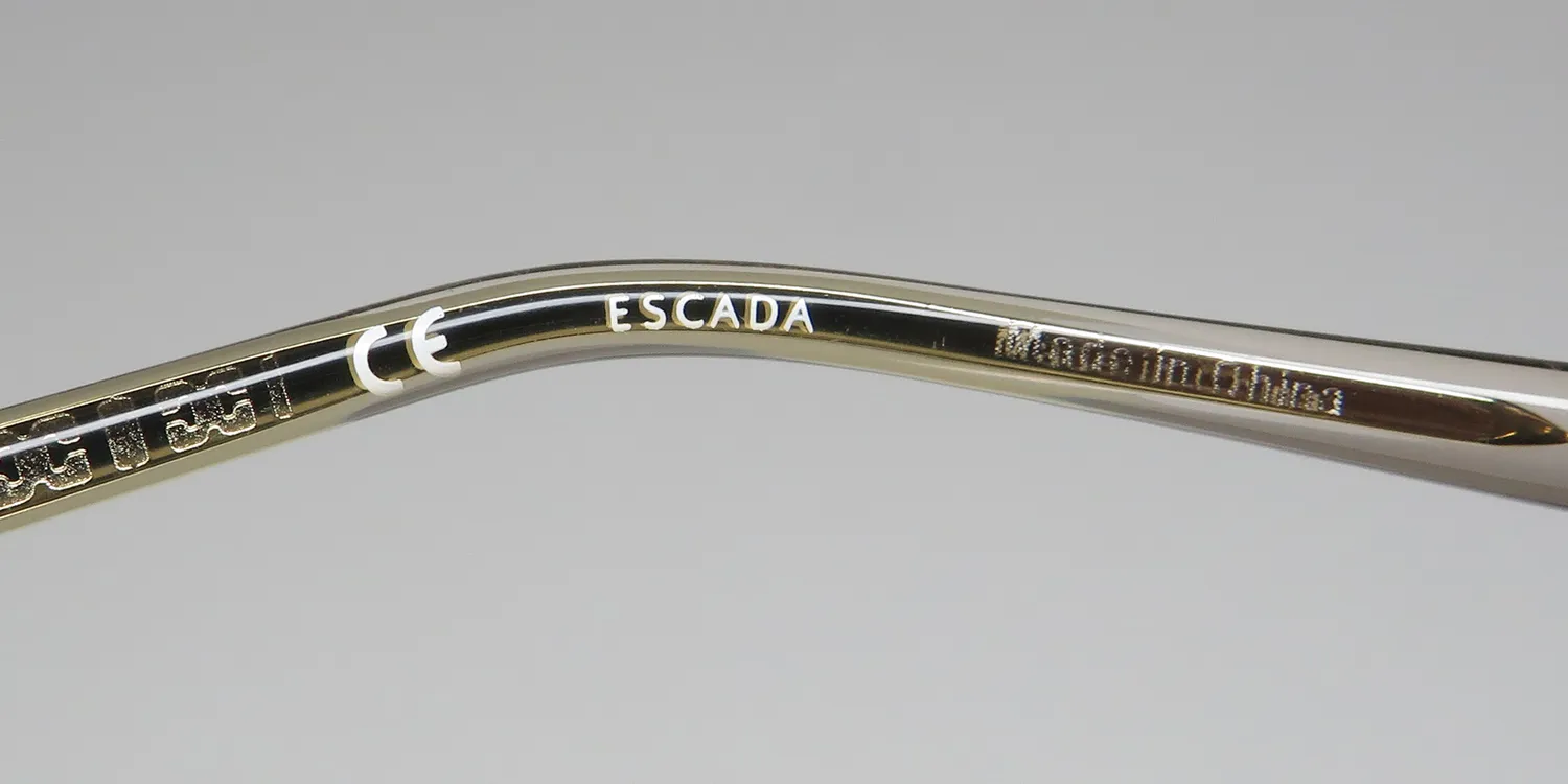 Escada Vesd03 06y1 Eyeglasses Crystal 53mm 7
