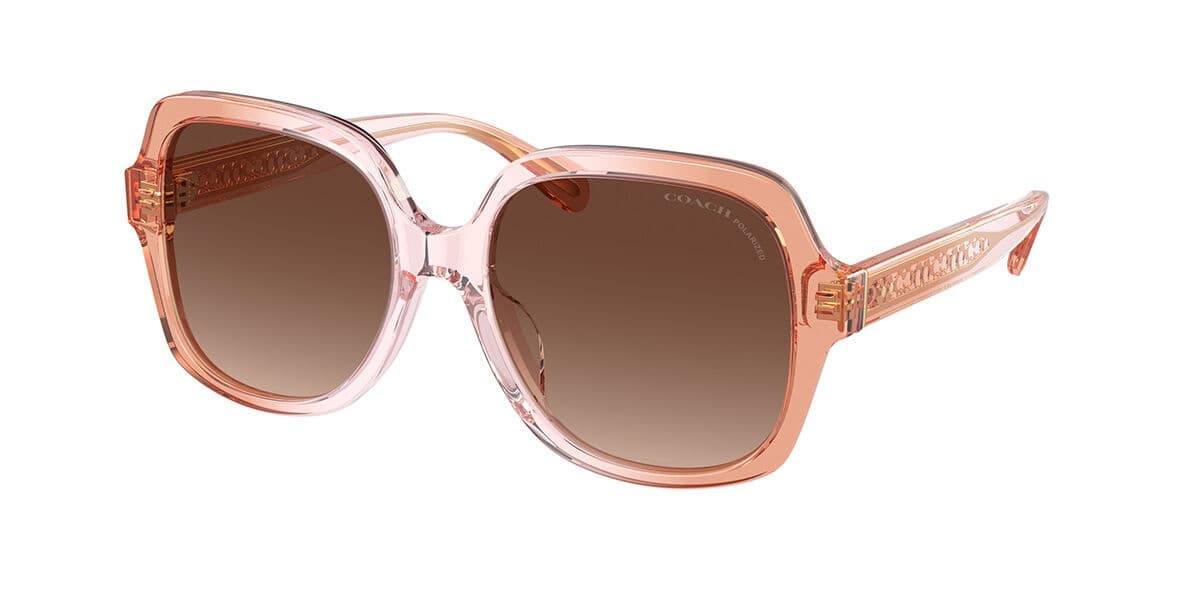 Coach HC8395U CR616 5812T5 Sunglasses Pink 140mm Women