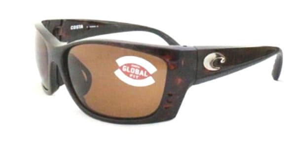 Costa Del Mar Fisch FS 10GF Sunglasses Brown 64mm Men