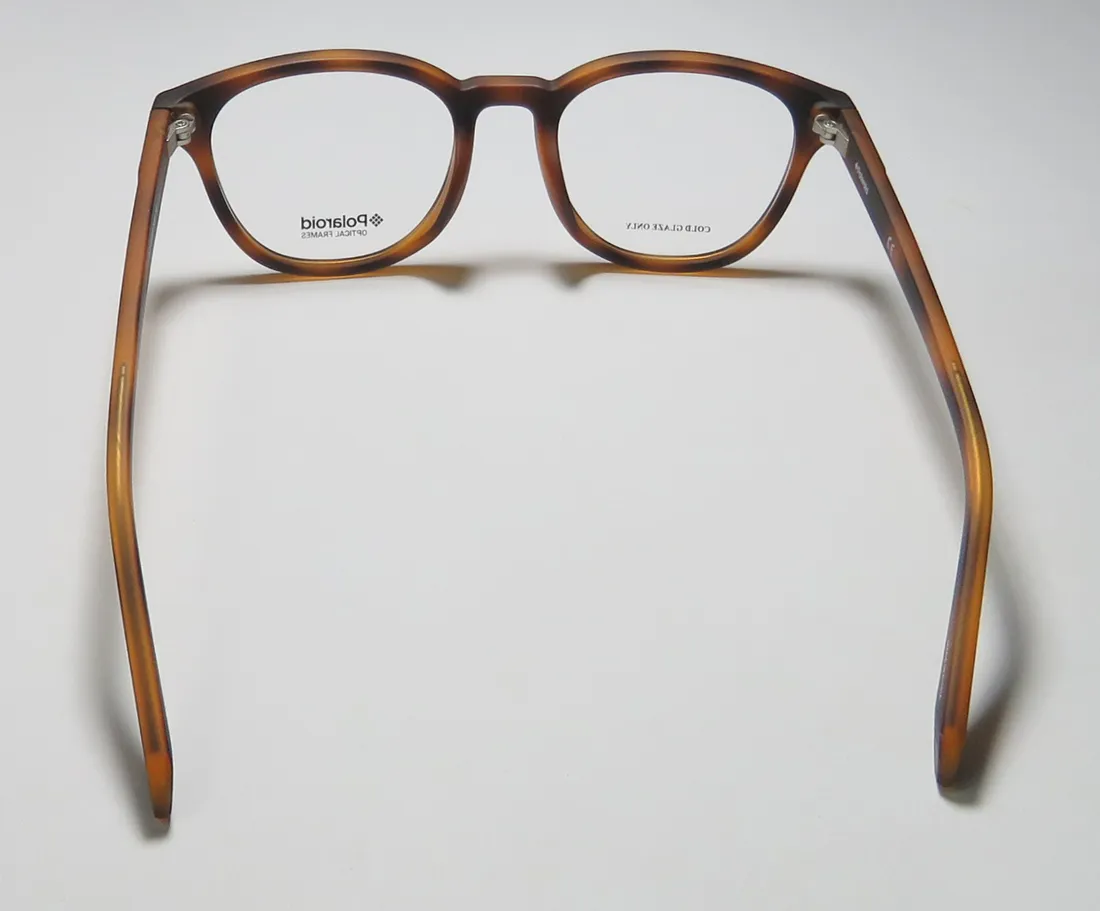 Polaroid D340 n9p Eyeglasses Matte Havana 50mm 5