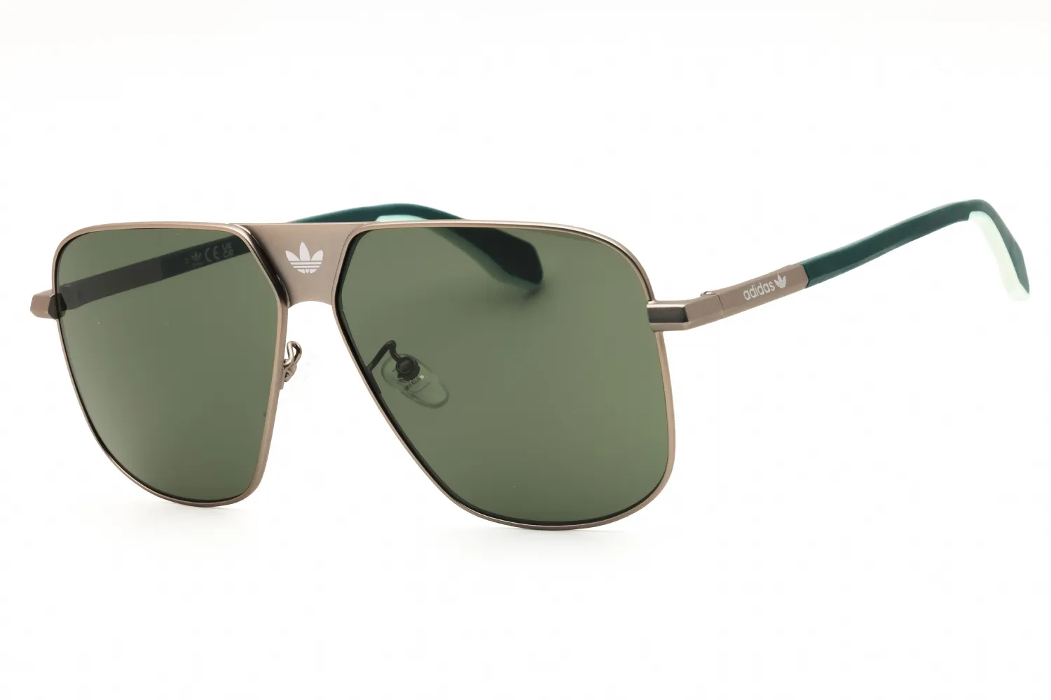 Adidas OR0091 09N Sunglasses Matte Gunmetal 60mm Men