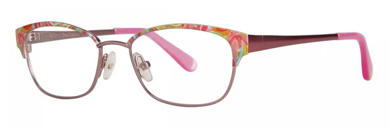 Lilly Pulitzer Morrigan Eyeglasses Pink 45mm Kids