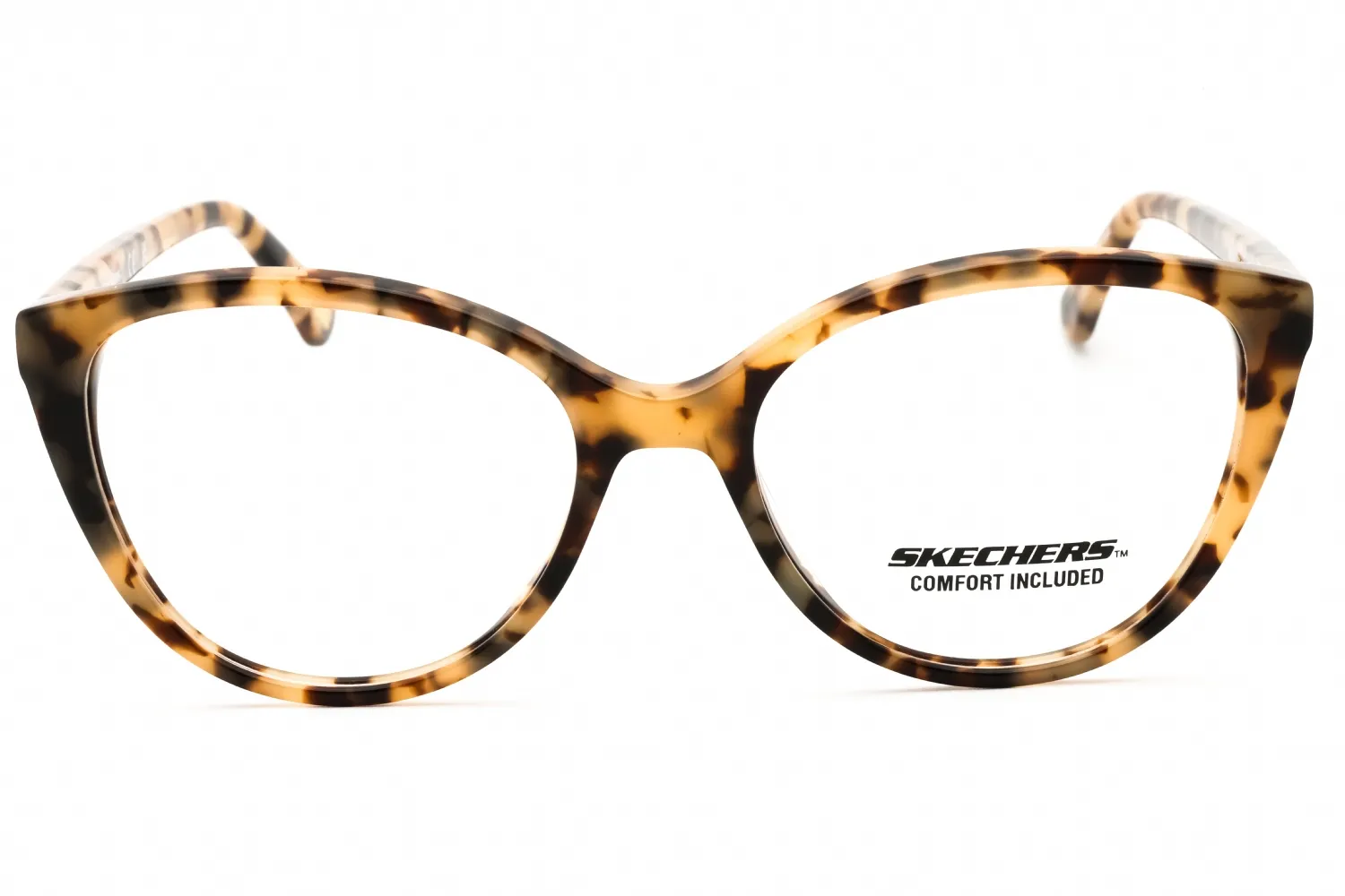 Skechers SE2215 053 Eyeglasses Blonde Havana 50mm Women 2