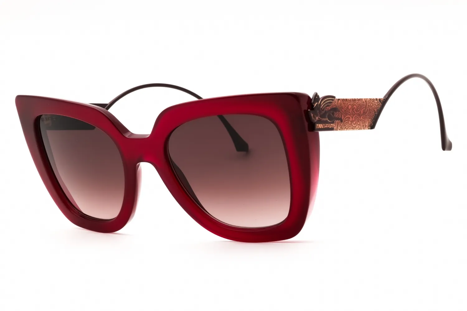 Etro ETRO 0040/S 0LHF HA Sunglasses Burgundy 53mm Women