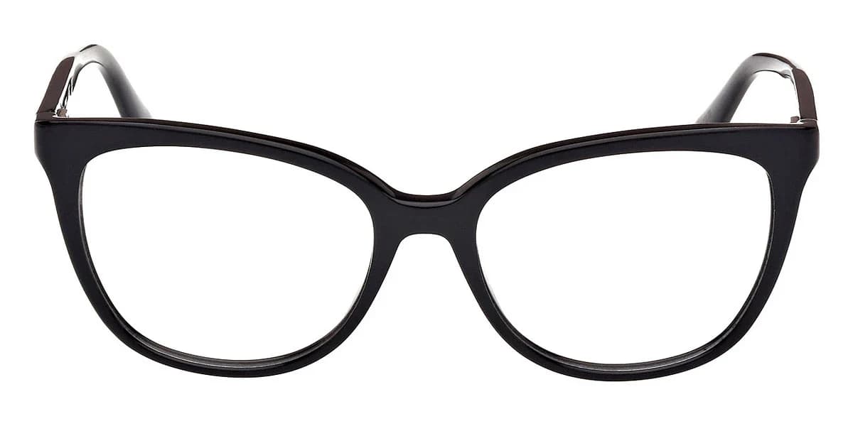 Guess GU50114 001 Eyeglasses Shiny Black 51mm Women 2