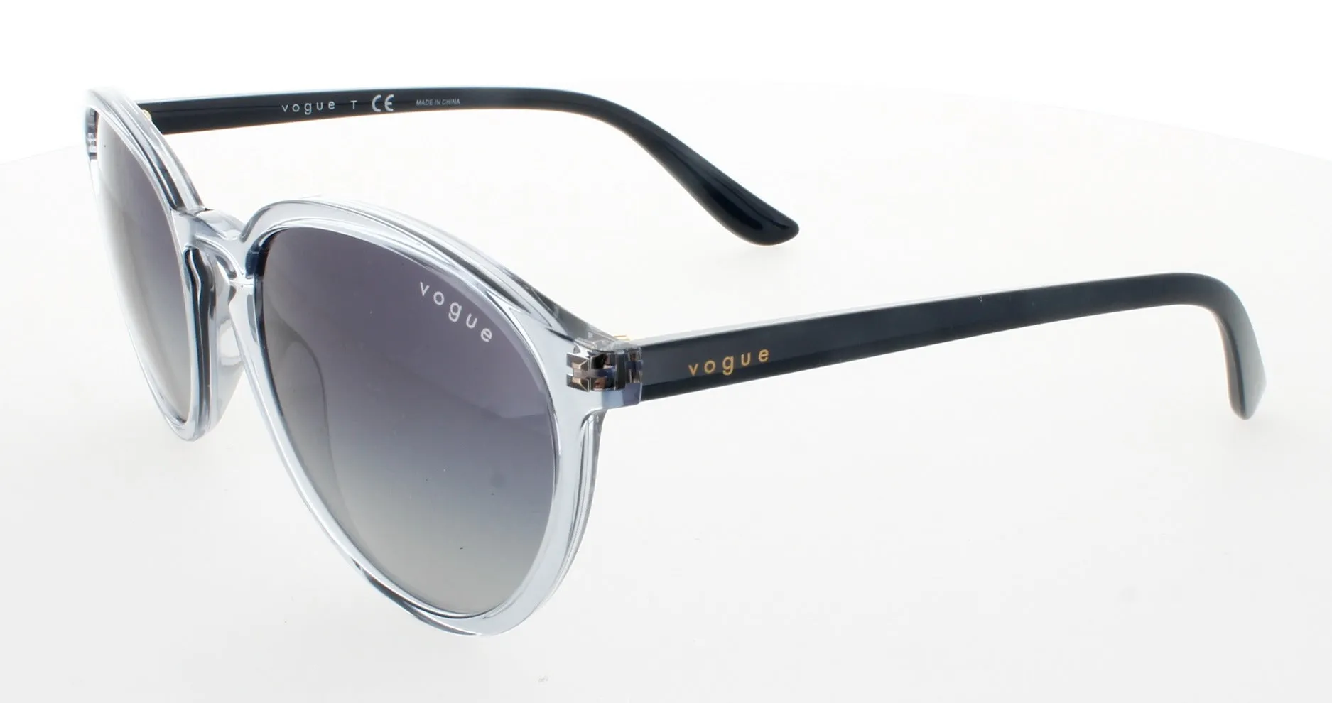 Vogue 0VO5374S 29054L Sunglasses Blue Transparent 55mm Women