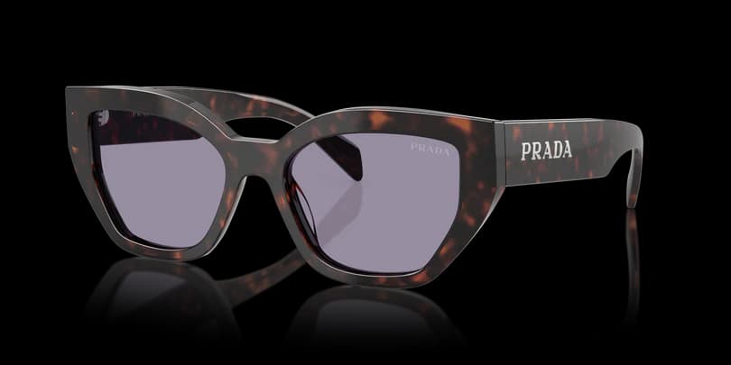 Prada 0PR A09S 17N03N Sunglasses Root Tortoise 53mm Women