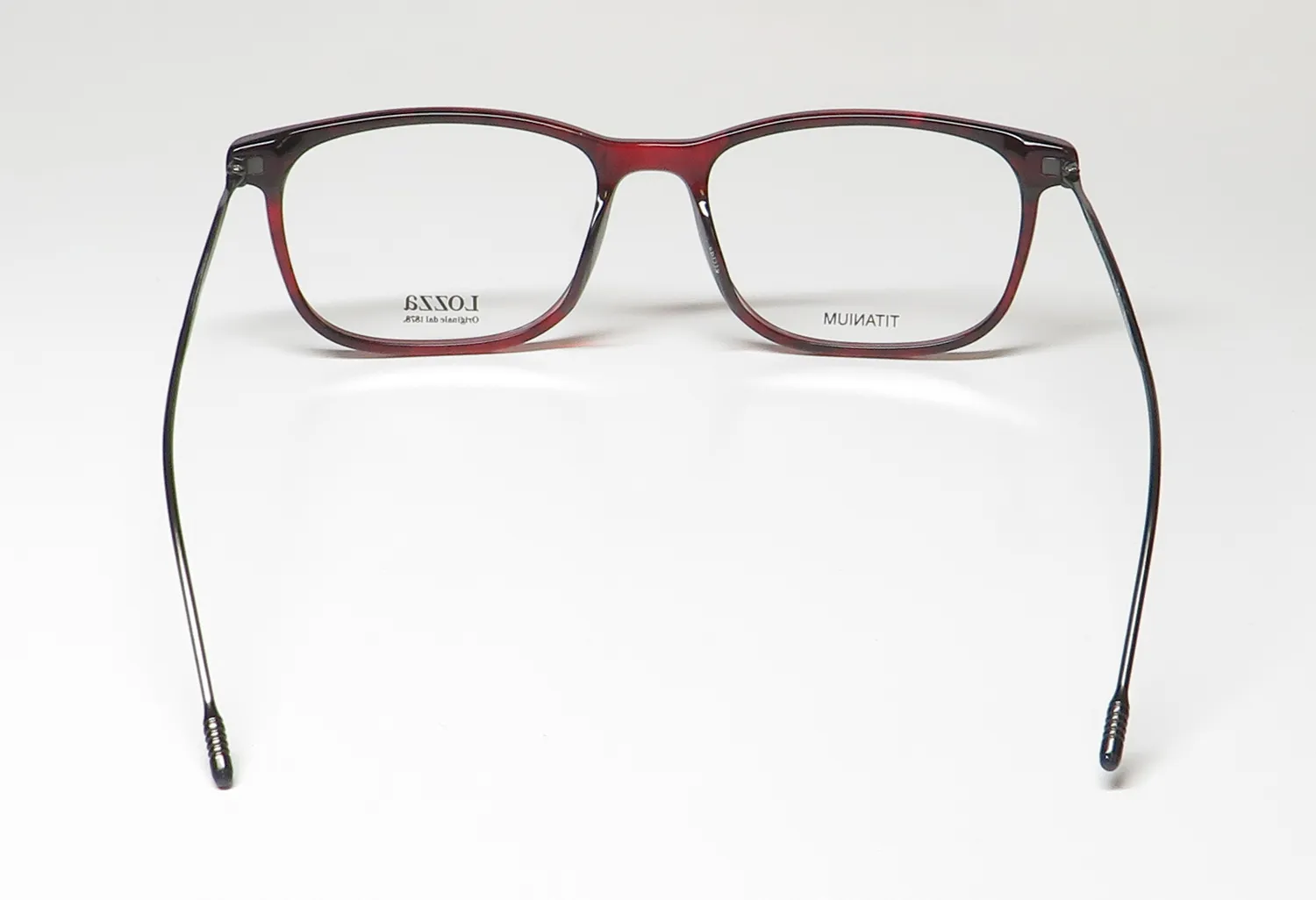 Lozza Vl4172 06bx Eyeglasses Red Tortoise 55mm 5
