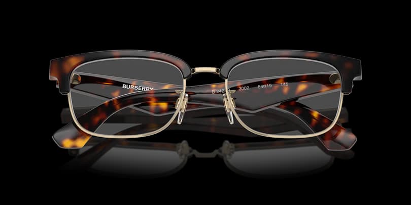 Burberry 0BE2424D 3002 Eyeglasses Havana 54mm Men 5