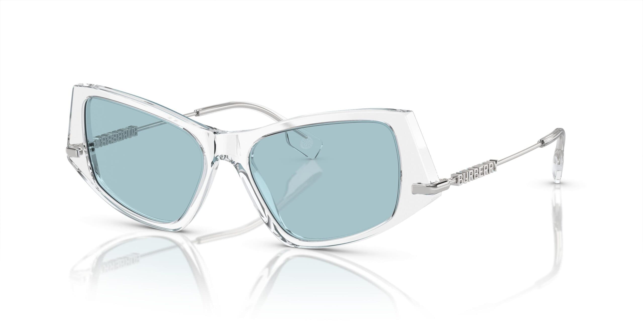 Burberry 0BE4408 302480 Sunglasses Transparent 52mm Women