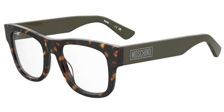 Moschino MOS646 0086 Eyeglasses Havana 52mm Men