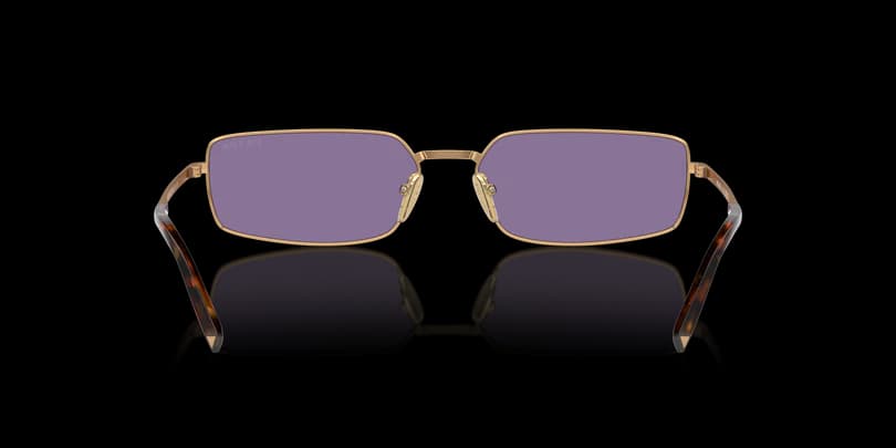 Prada 0PR A60S 7OE01O Sunglasses Brass 59mm Unisex 4