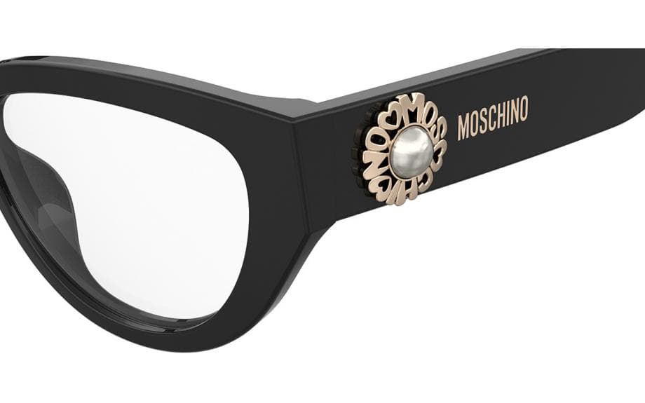 Moschino MOS631 0807 Eyeglasses Black 52mm Women 3