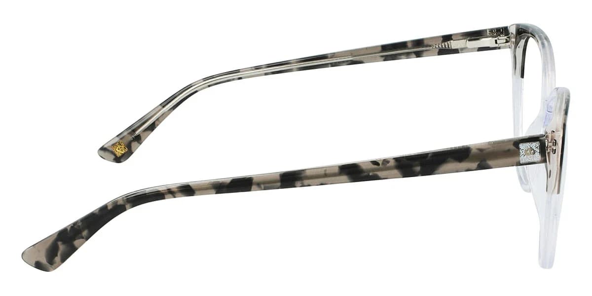 Anne Klein AK5092 020 Eyeglasses Grey Crystal 52mm Women 5