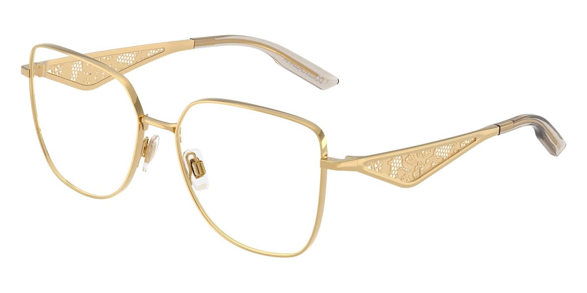 Dolce & Gabbana DG1358 02 Eyeglasses Gold 56mm Women