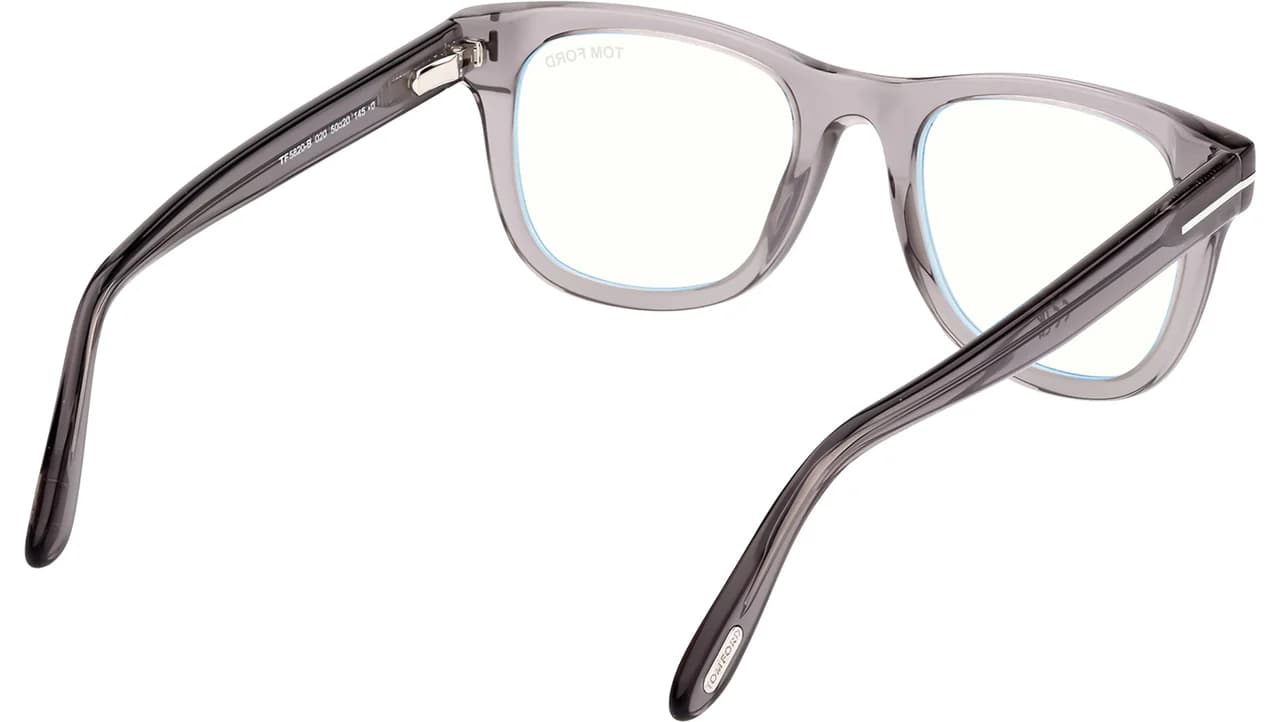 Tom Ford FT5820B 020 Eyeglasses Grey 50mm Women 5