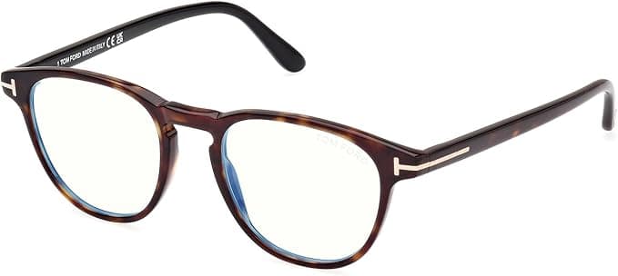 Tom Ford FT5699B 052 Eyeglasses Dark Havana 55mm Men
