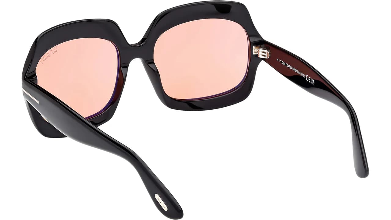 Tom Ford FT1155 05E Sunglasses Black 60mm Women 3