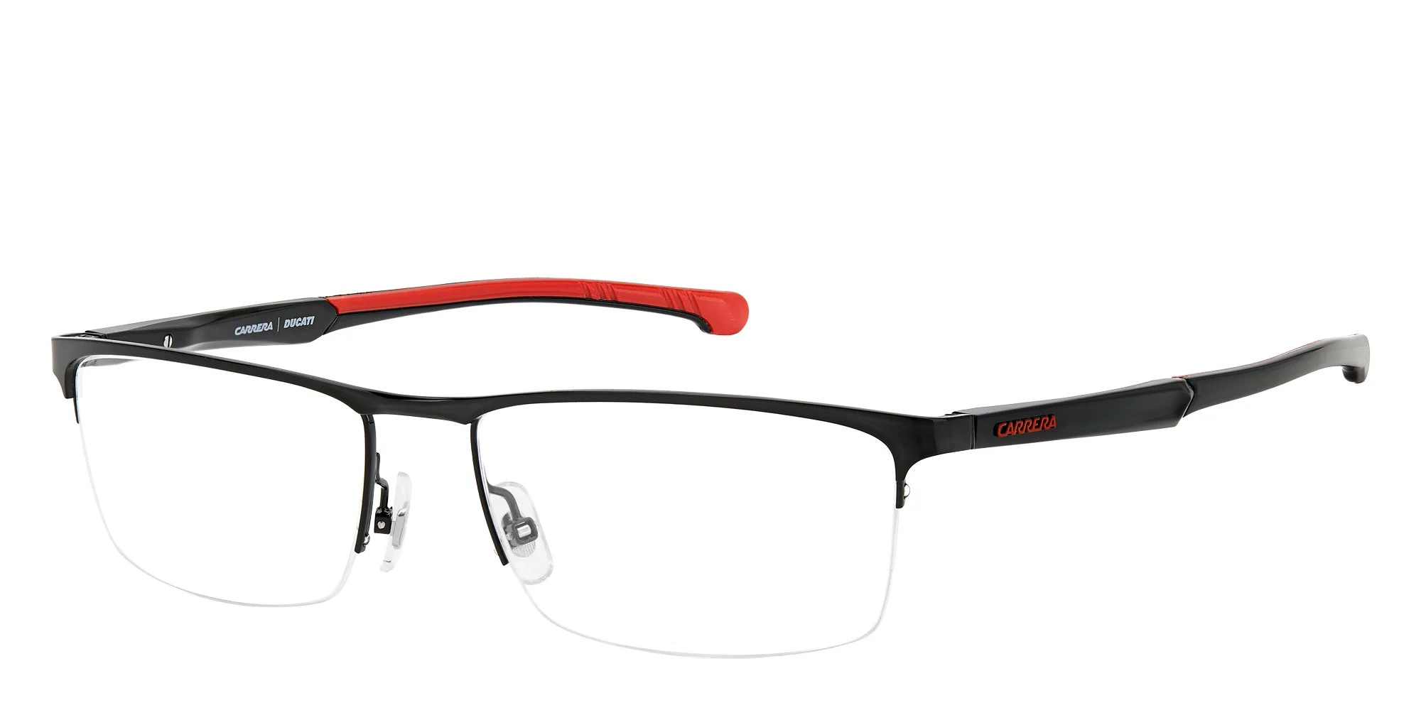 Carrera CARDUC 009 0OIT Eyeglasses Black Red 57mm Men