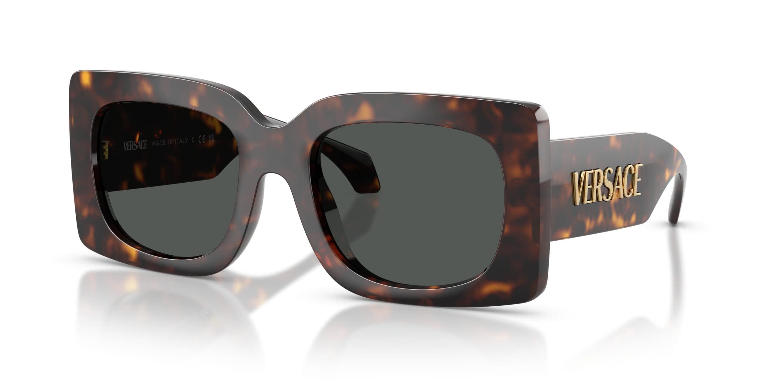 Versace 0VE4496U GB1/87 Sunglasses Havana 54mm Women