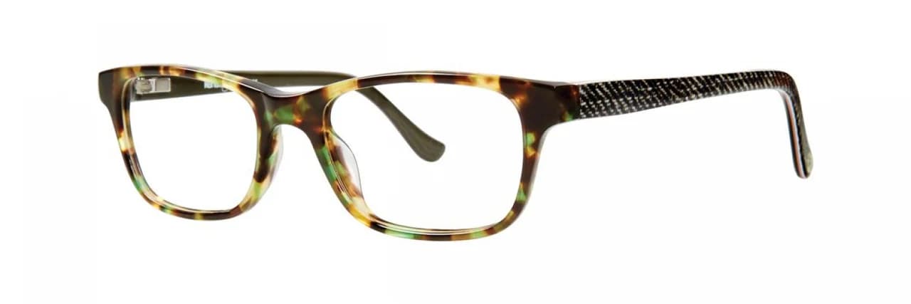Kensie Jeans Eyeglasses Green Tortoise 48mm Women