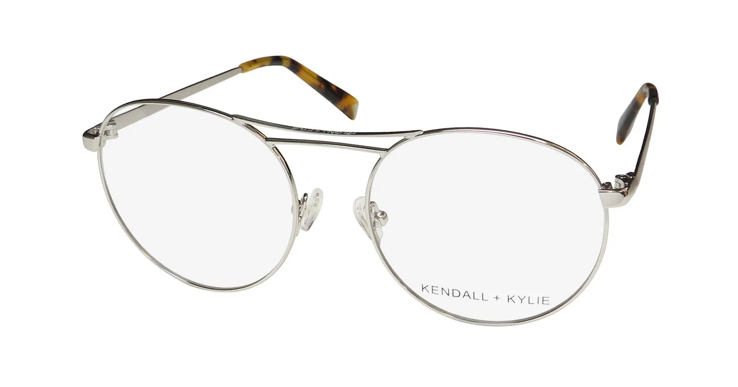 Kendall + Kylie Kko131 Nikki 045 Eyeglasses Silver 54mm