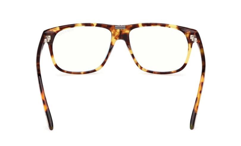 Tom Ford FT5978B 053 Eyeglasses Blonde Havana 56mm Men 4