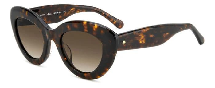 Kate Spade CAPRI/G/S 0086 Sunglasses Havana 50mm Women