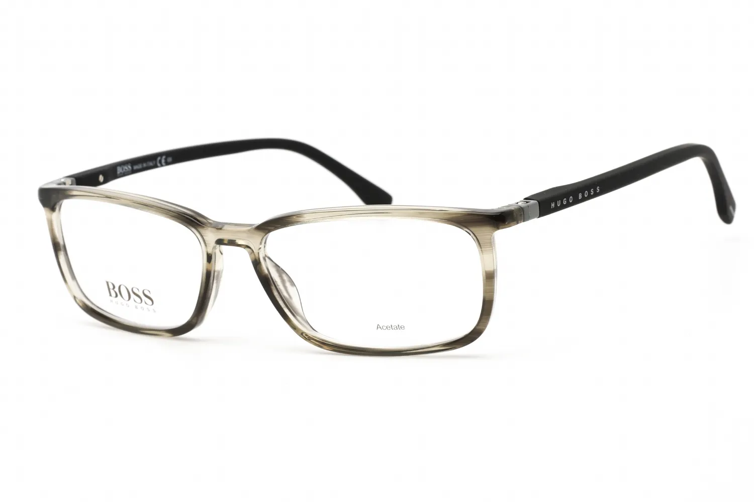 HUGO BOSS 0963 0ACI 00 Eyeglasses Grey Tortoise 55mm Men