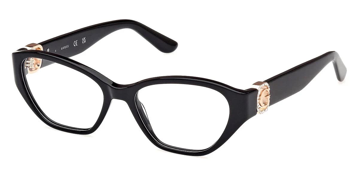 Guess GU50119 005 Eyeglasses Black 51mm Women