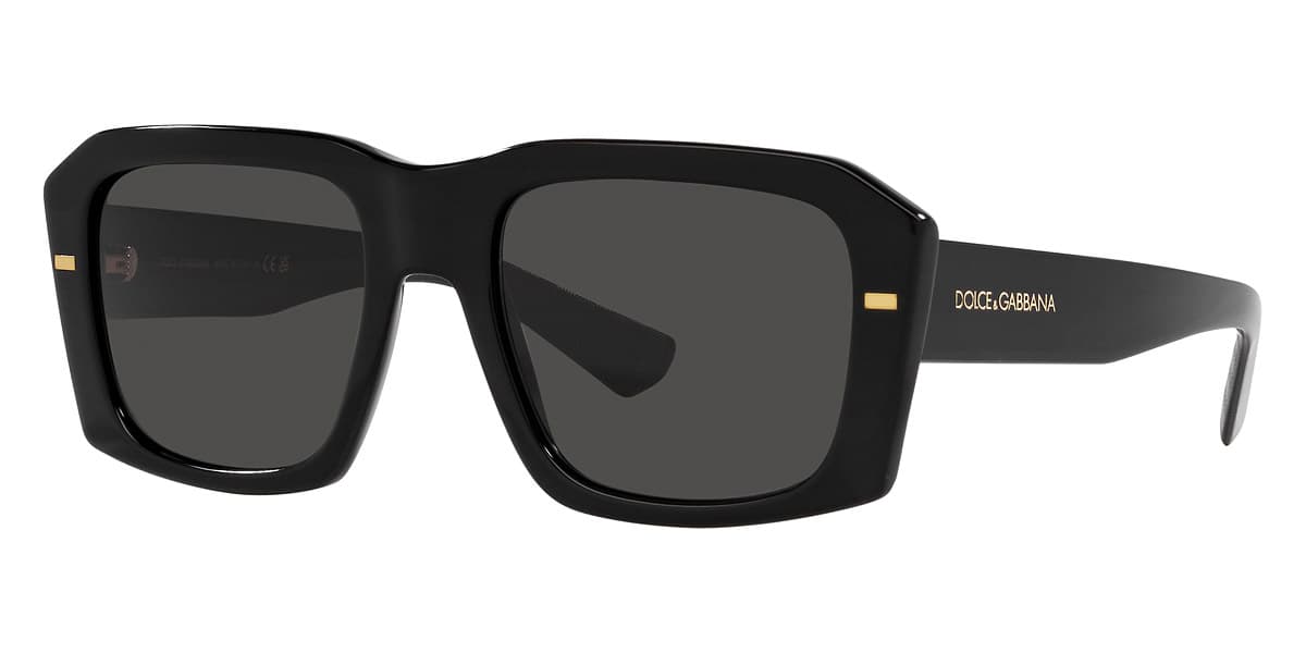Dolce &amp; Gabbana DG4430F 50187 Sunglasses Black 54mm Unisex